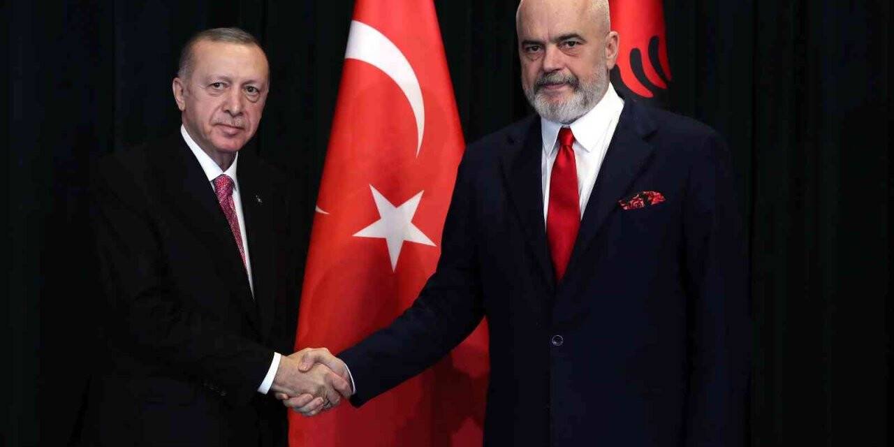 Cumhurbaşkanı Erdoğan, Arnavutluk Başbakanı Edi Rama ile görüştü
