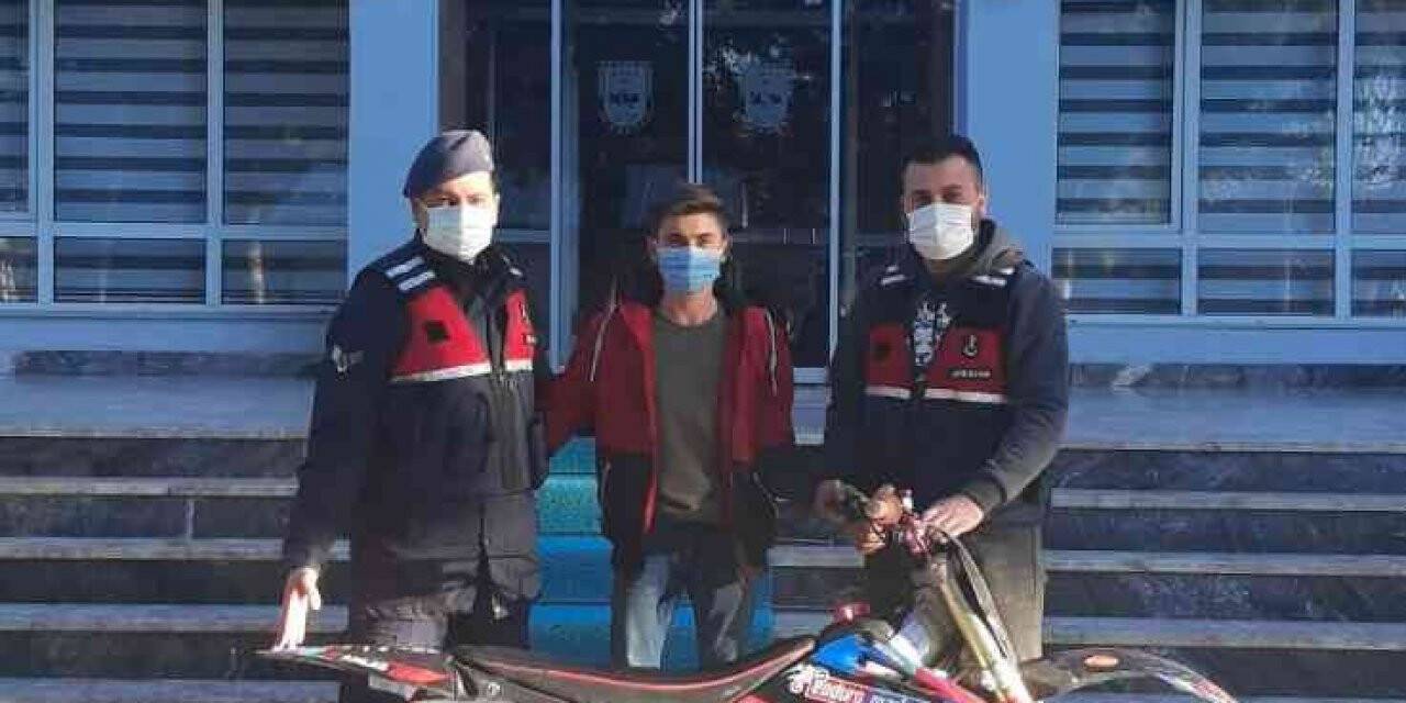 Isparta’da motosiklet dolandırıcısı yakalandı
