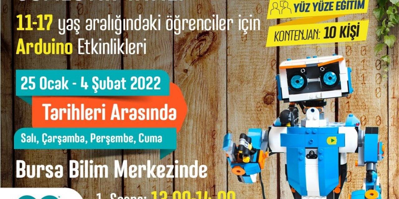 Bursa Büyükşehir’den yarıyıl tatilinde ücretsiz kodlama eğitimi