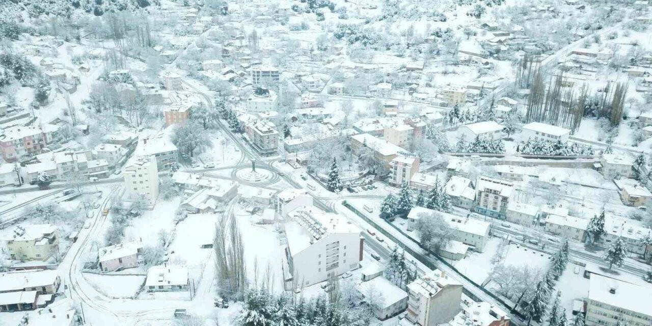 Denizli’nin 4 ilçesinde eğitime kar engeli