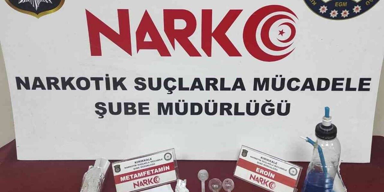Kırıkkale’de uyuşturucu taciri tutuklandı