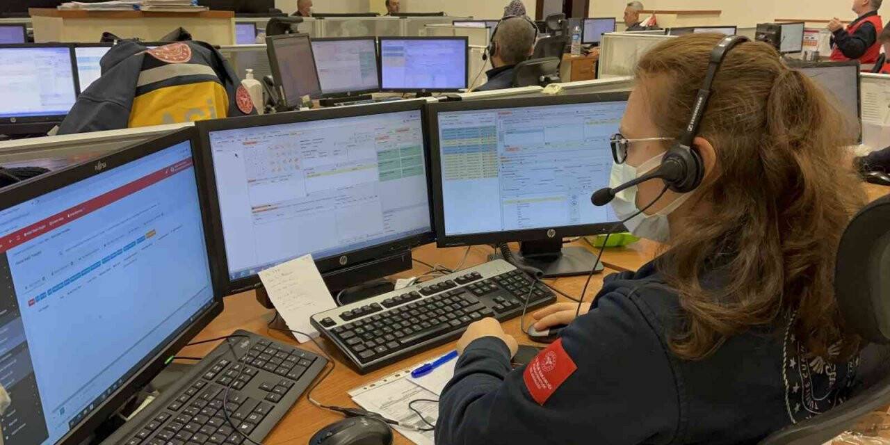 Isparta’da 112 Acil Çağrı Merkezi, 2021 yılında 298 bin 644 kez gereksiz meşgul edildi