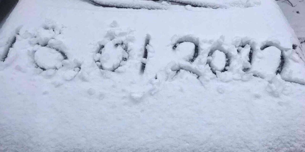 İzmir’in bazı köylerinde eğitime kar engeli