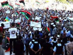 Libya'da Onur Savaşına Yönetik Protestolar