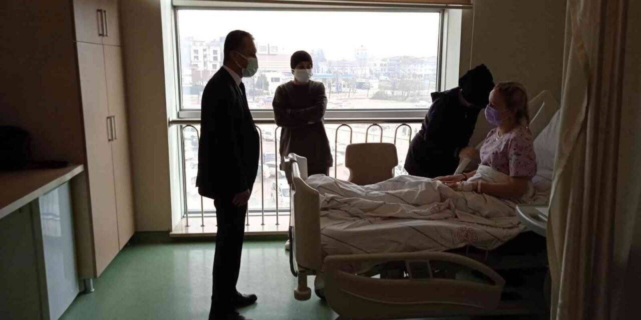 Sağlık Müdürü mesaiye hal hatır sorarak başladı