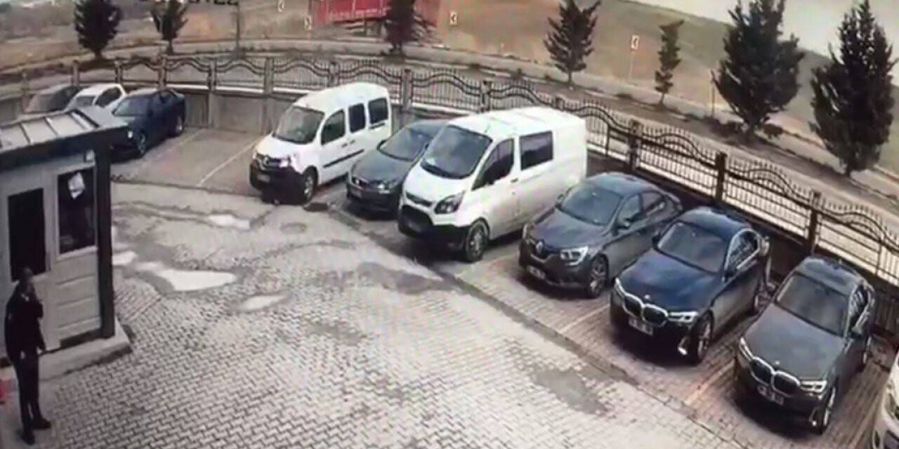 Direksiyonda kalp krizi geçiren şoför kaza yapmıştı: Kaza anı kamerada