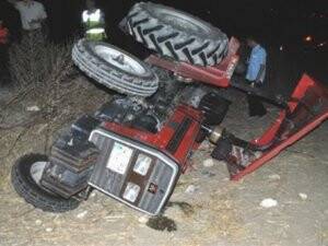 Kocaeli'de Traktör Devrildi: 1 Ölü, 1 Yaralı