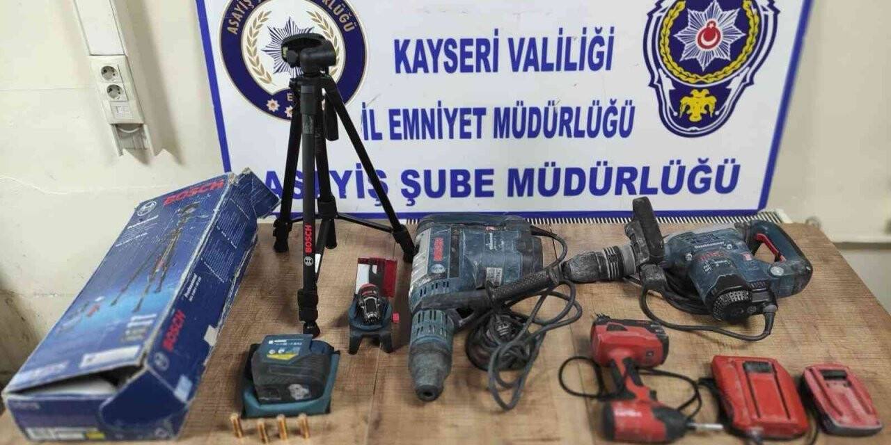 Kayseri’de 80 polis ile hırsızlık operasyonu: 8 gözaltı
