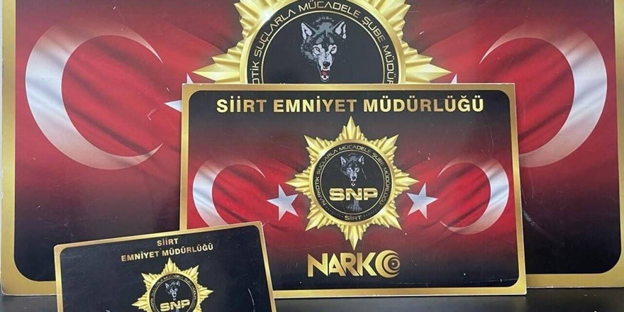 Siirt’te bir şahıs üzerinde uyuşturucu madde ele geçirildi