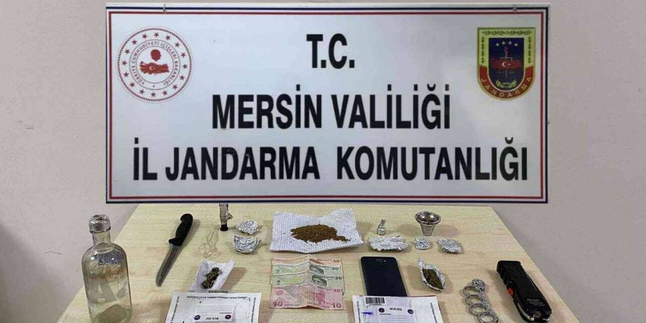 Mersin’de uyuşturucu satıcısı tutuklandı