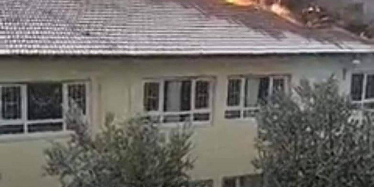 Karacasu’da okul yangını korkuttu