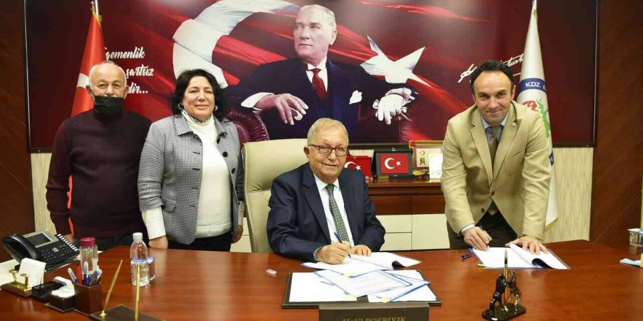 Başkan Posbıyık memur zammı sözleşmesini imzaladı