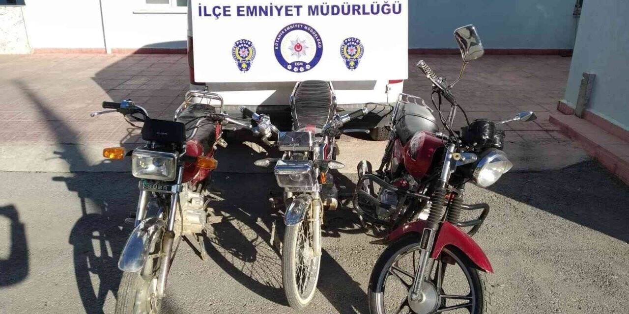 Kütahya Simav’da motosiklet hırsızlığına 5 tutuklama