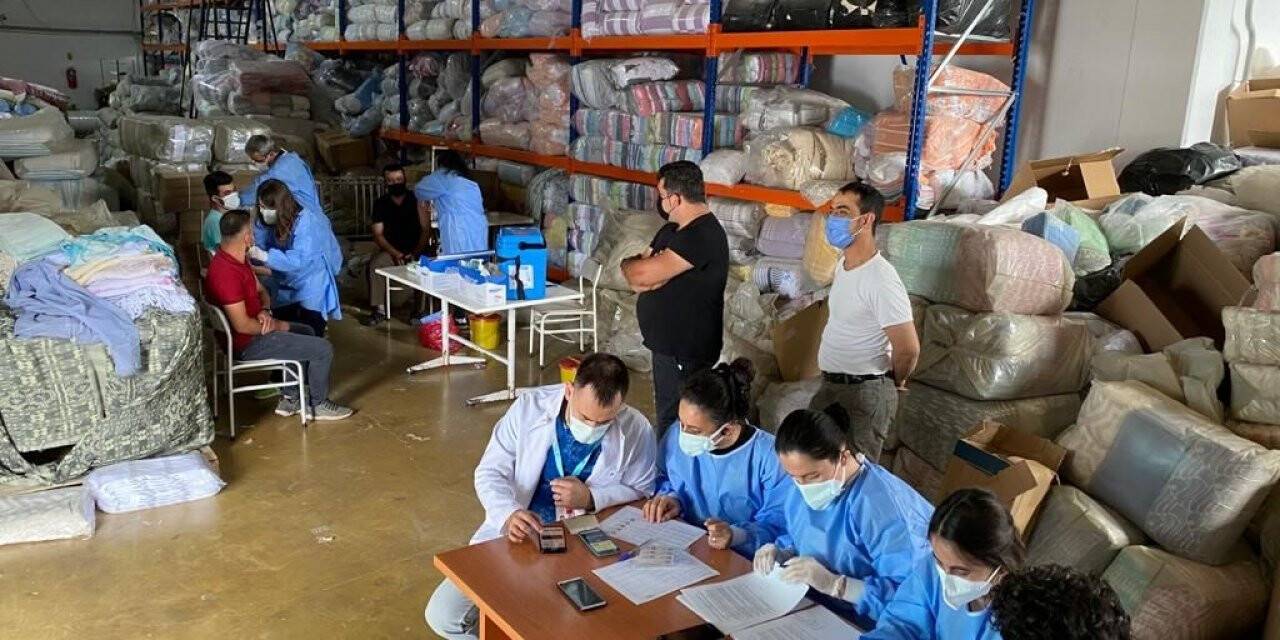 Denizli’de mobil aşı ekipleri 204 bin 783 korona virüs aşısı yaptı