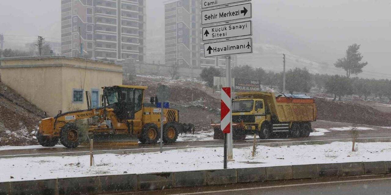 Kahramanmaraş’ta karla mücadele