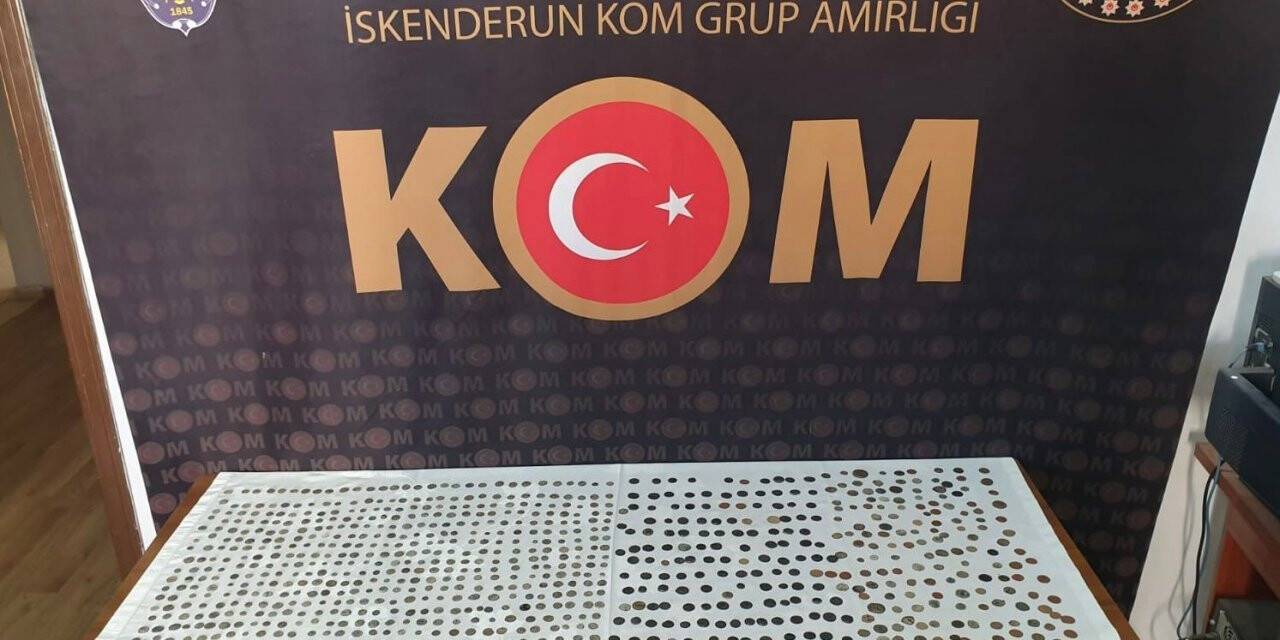 İskenderun’da tarihi eser kaçakçılığı operasyonu