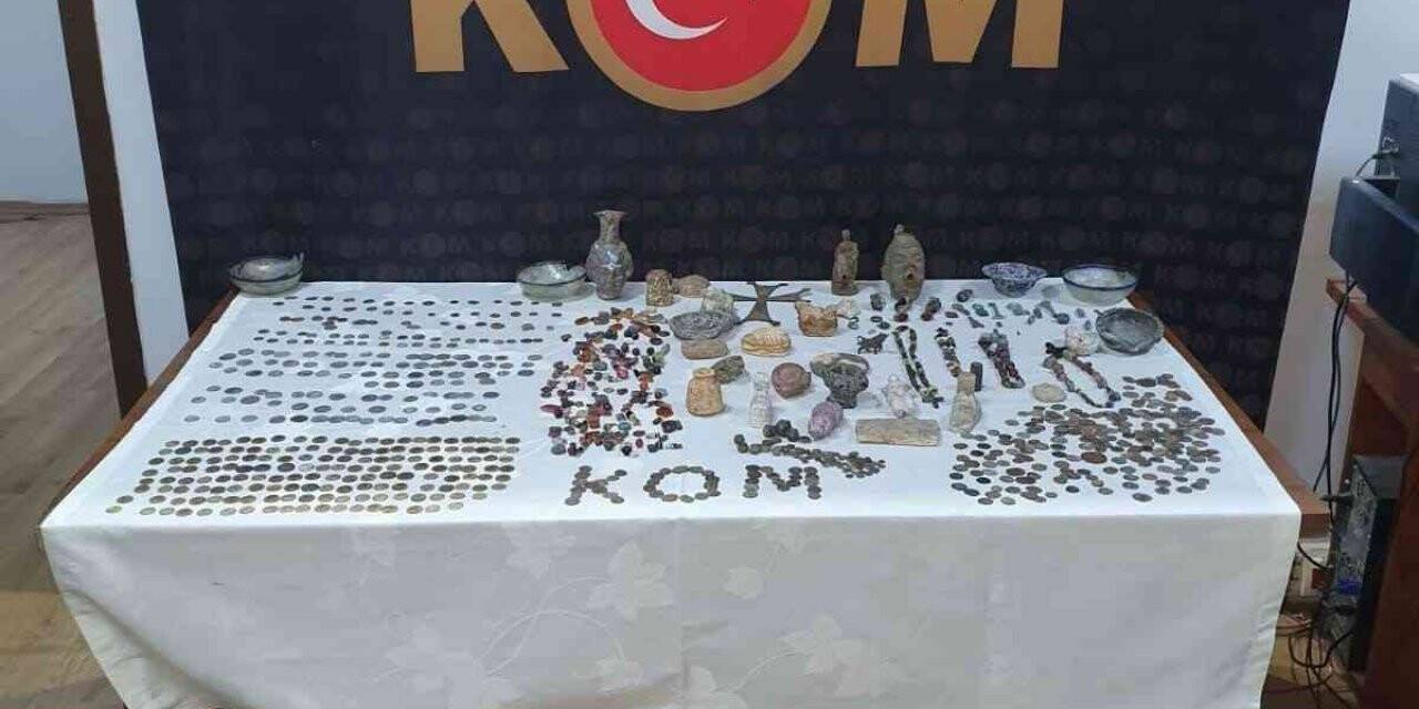 Reyhanlı’da tarihi eser kaçakçılığı