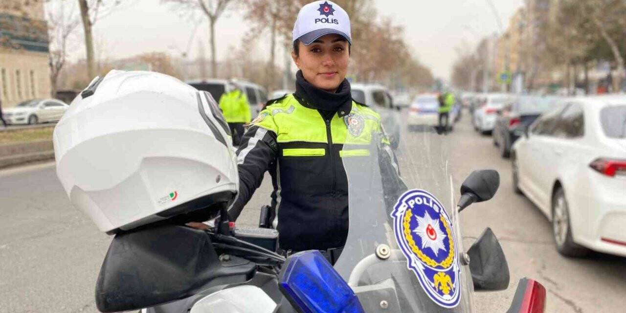 Diyarbakır’ın ’ilk ve tek kadın Şahin polisi’ görevinin başında