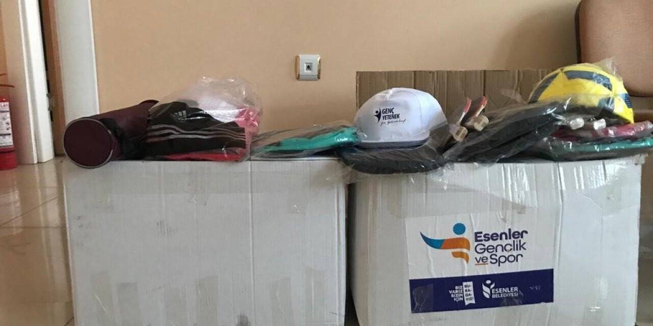 Esenler Belediyesi’nden Gençlik Spor Müdürlüğü’ne destek