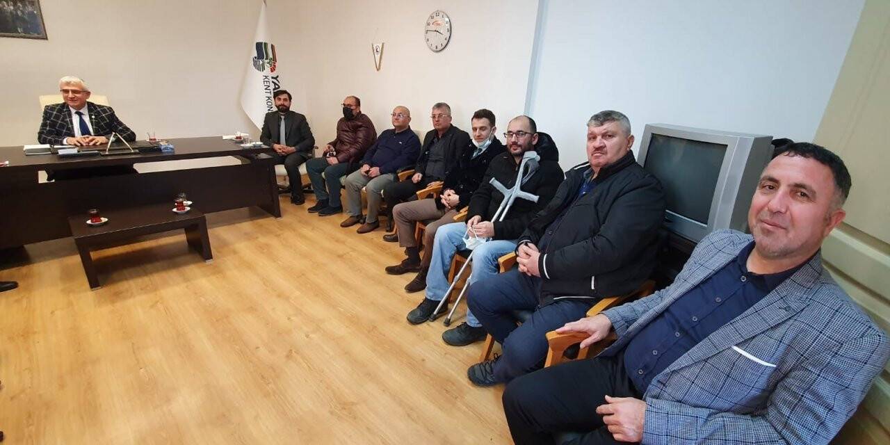 Vali Erol’dan Kent Konseyi’ne ziyaret