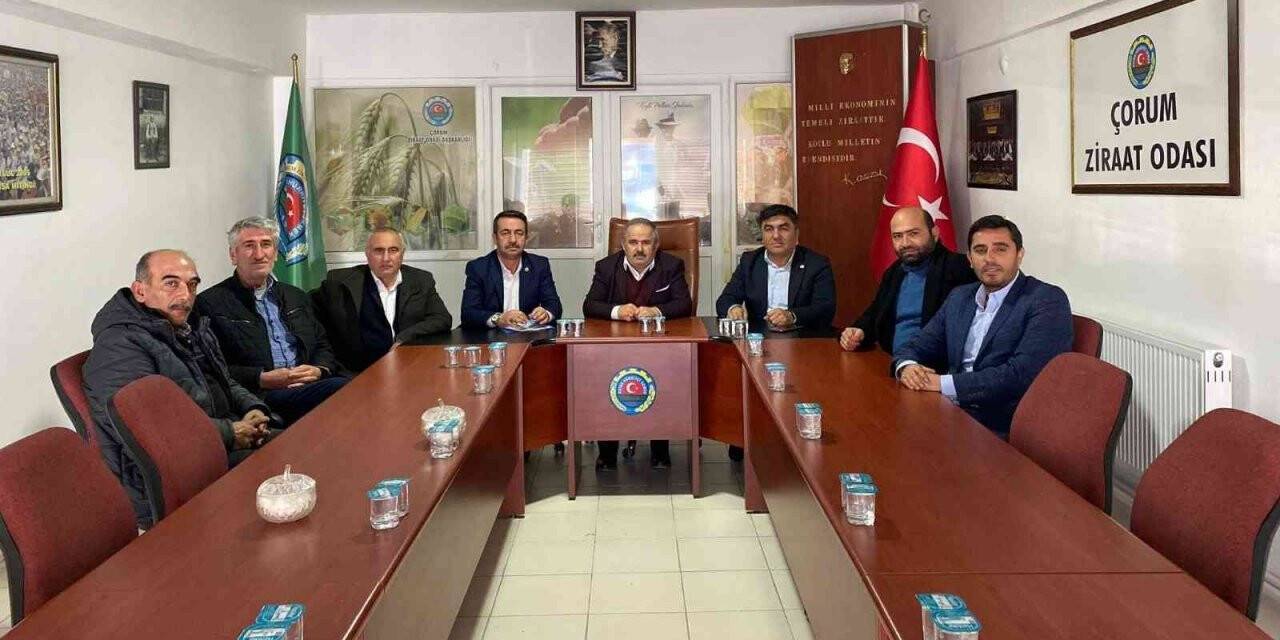 Çorum Ziraat Odası Başkanı Sayan: "Üretimin devam etmesi için tedbiri alınması şart"