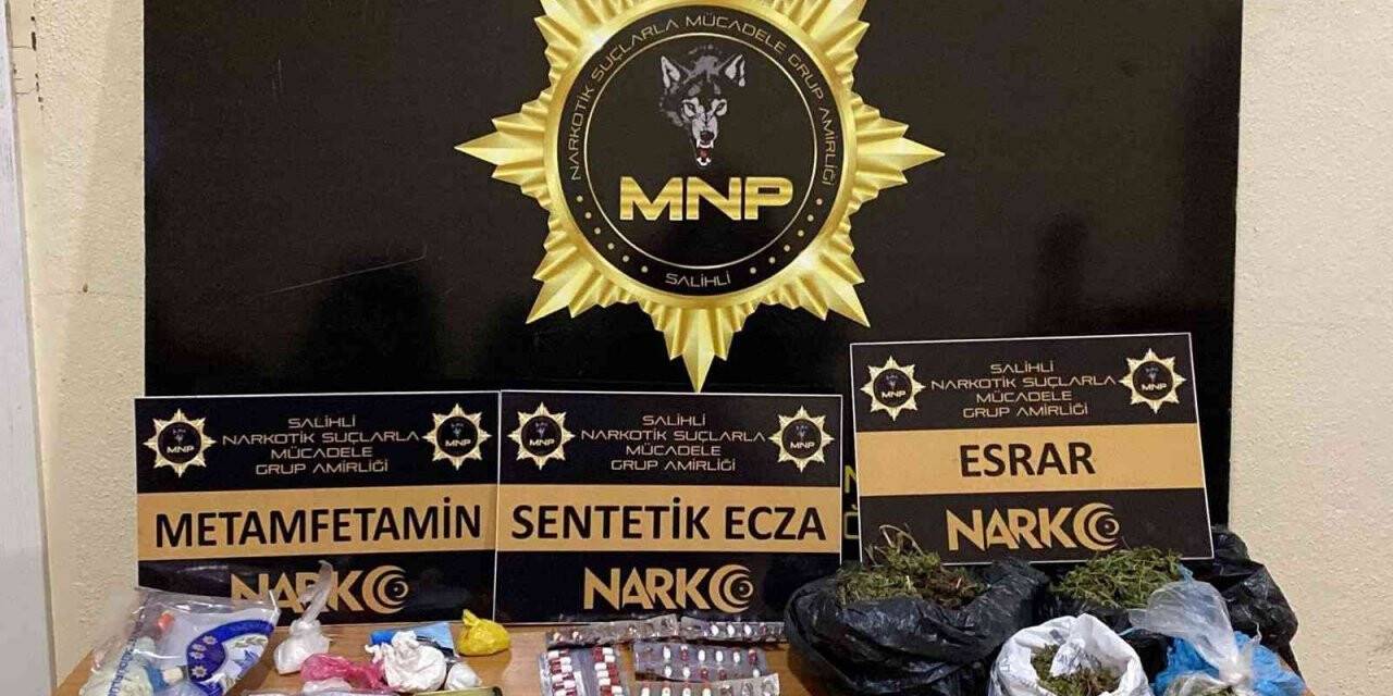 Manisa’da 11 adrese eş zamanlı uyuşturucu operasyonu