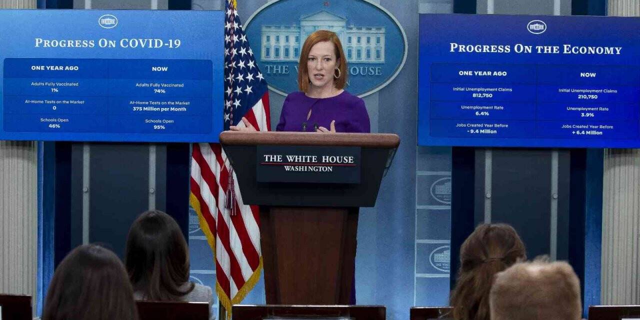 Beyaz Saray Sözcüsü Psaki: "Rusya’nın her an Ukrayna’ya saldırabileceği bir aşamadayız"