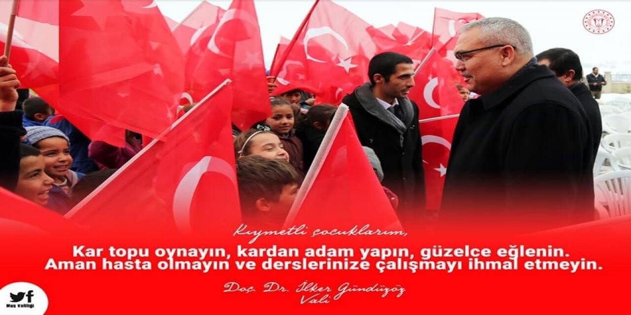 Muş’ta eğitime kar engeli