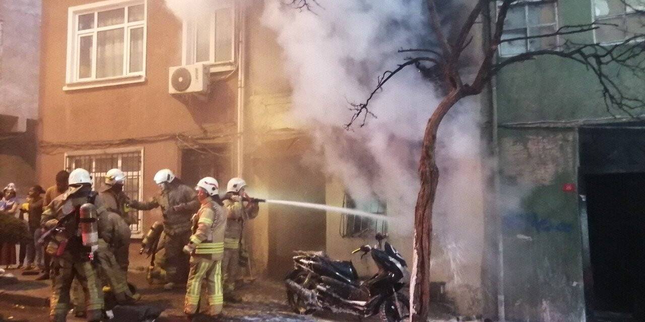 Beyoğlu’nda yangın paniği