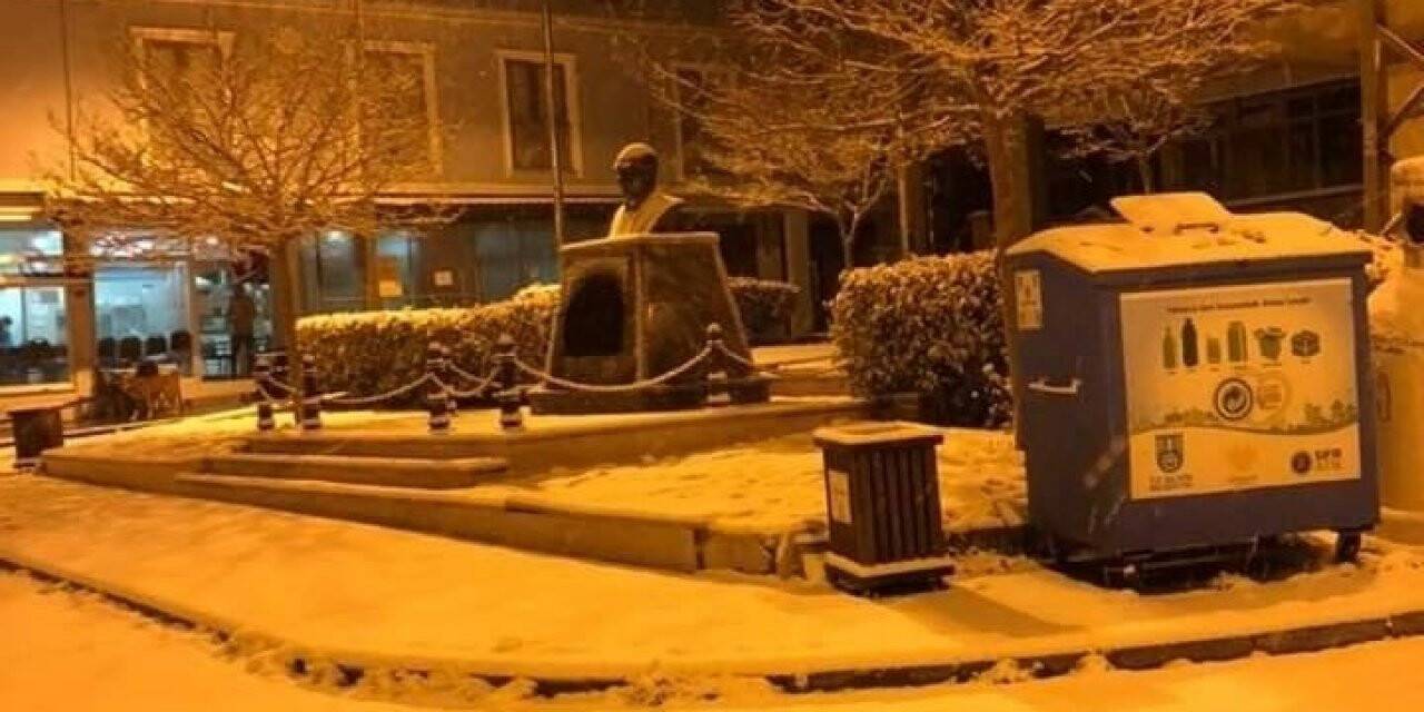 İstanbul’da kar yağışı