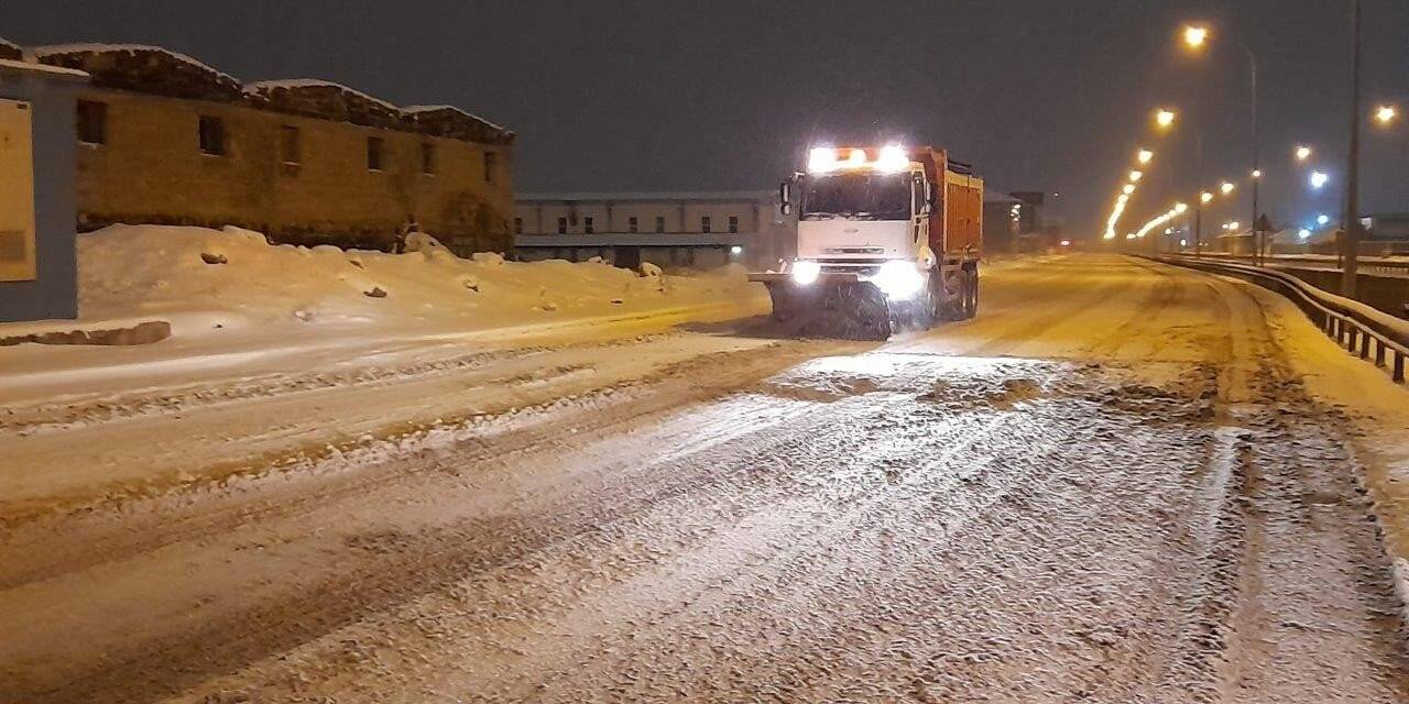 Kayseri OSB’de yollar açık