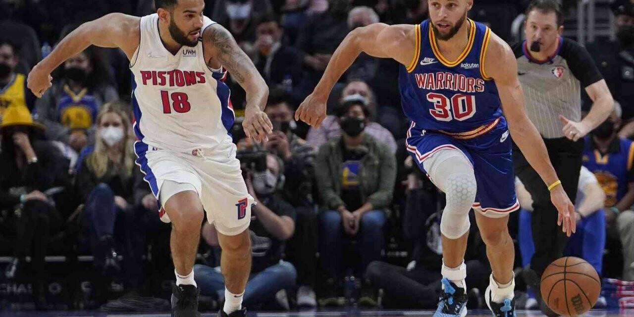 Golden State Warriors, Detroit’i mağlup etti