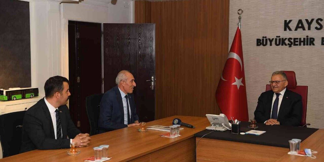 Büyükkılıç’a Kayseri Oto Sanatkârları Odası’ndan teşekkür ziyareti