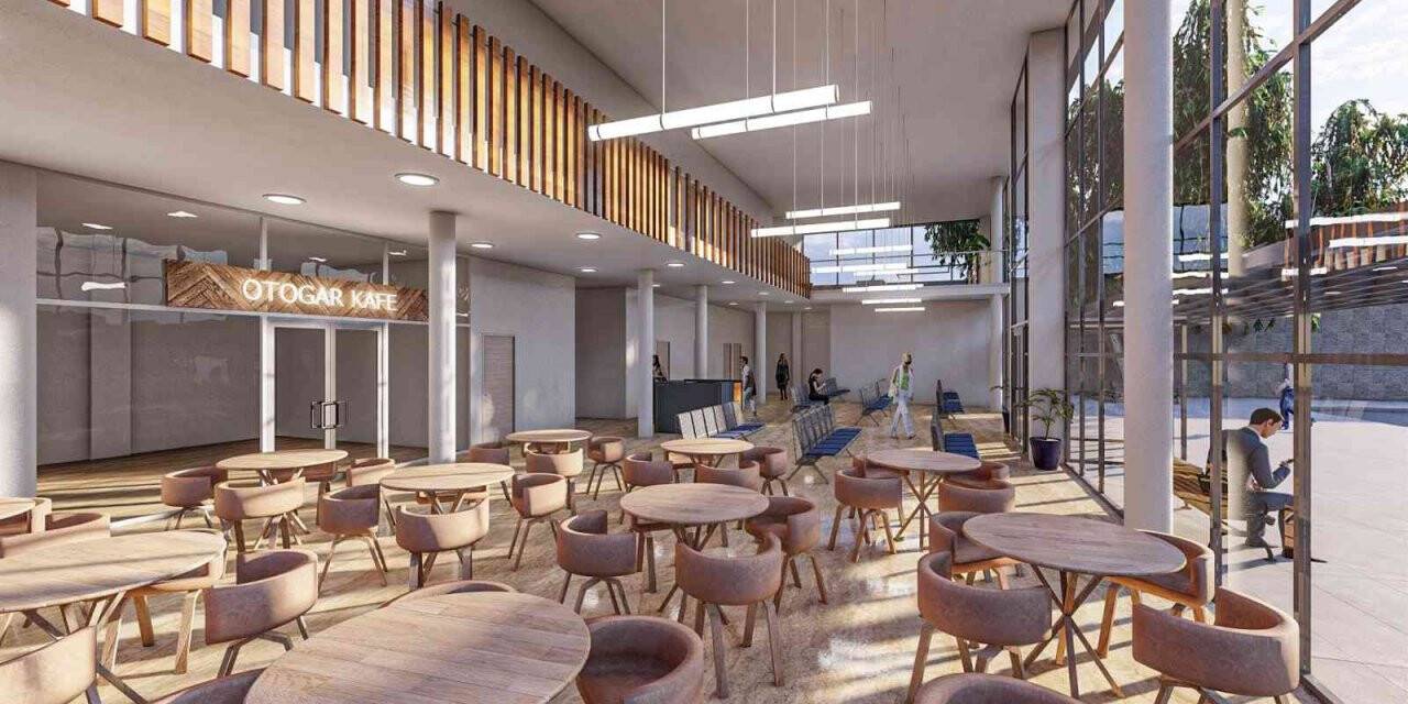 Başkent’in yeni ilçe otogarında yapım çalışmaları tam gaz devam ediyor