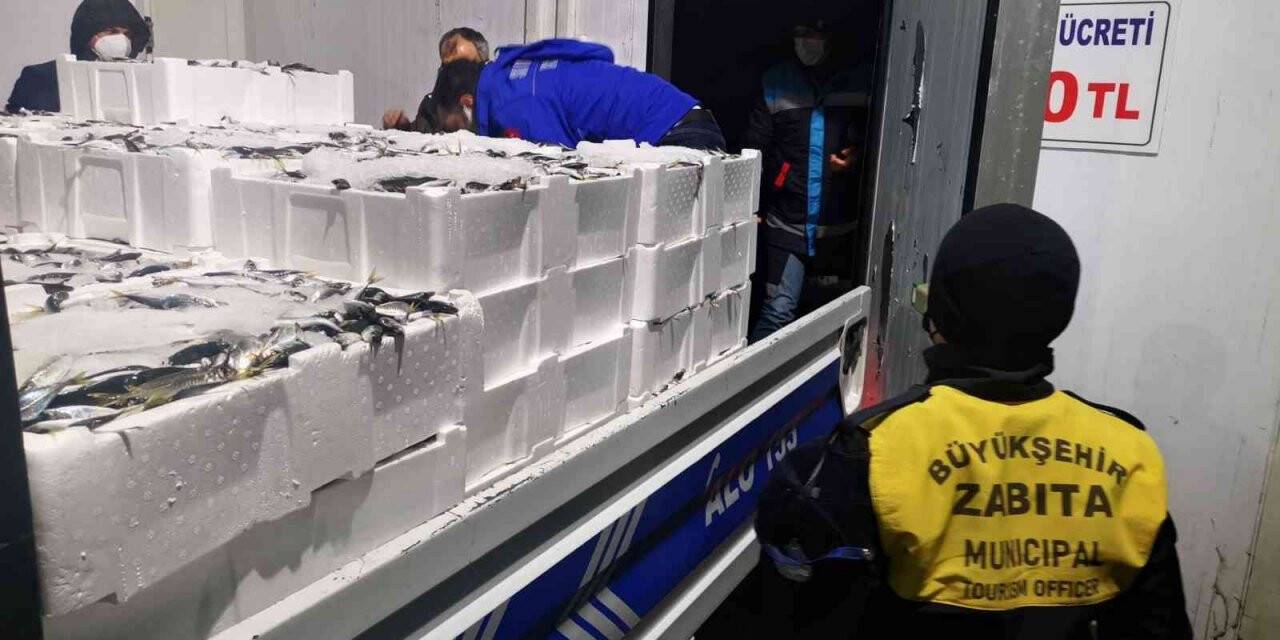 Ordu’da 2,5 ton balığa el konuldu