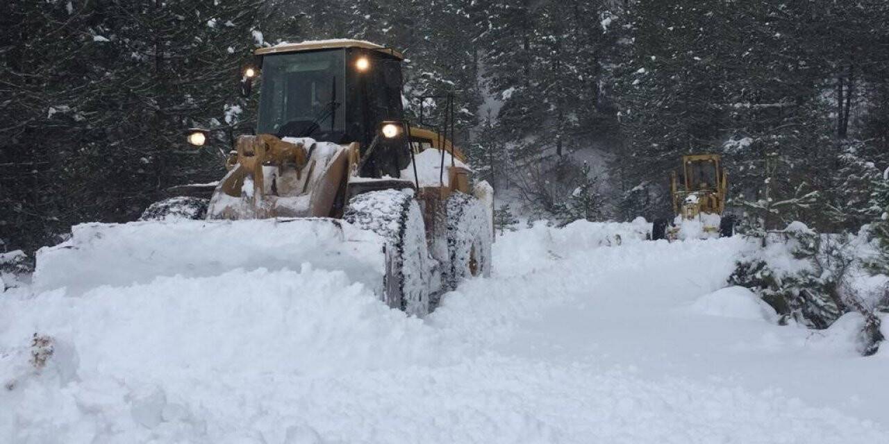 Sinop’ta 206 köy yoluna ulaşım sağlanamıyor
