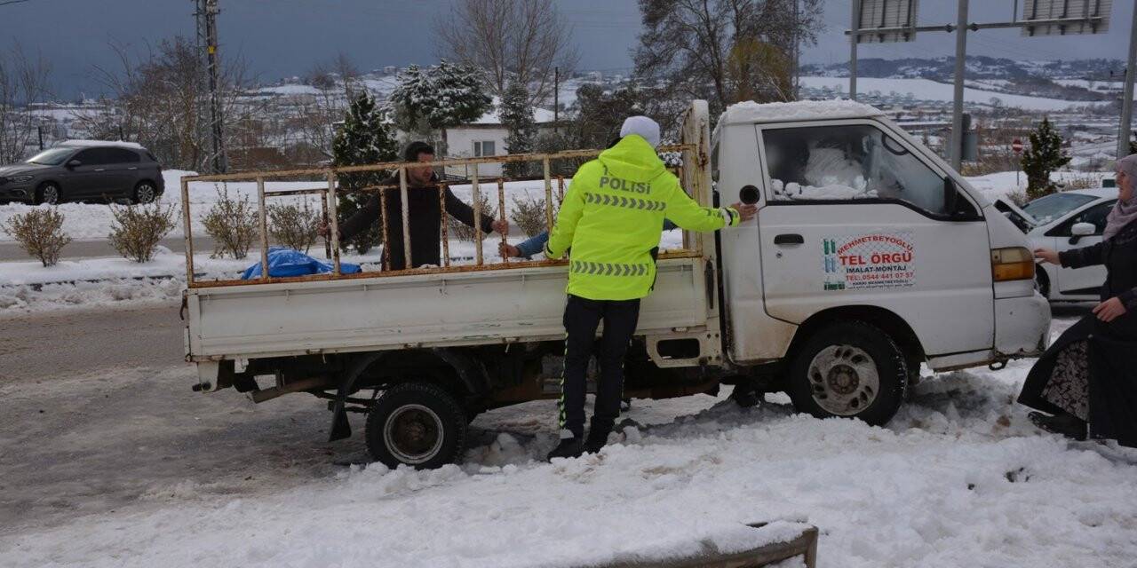Sinop’ta trafik kazası: 1 yaralı