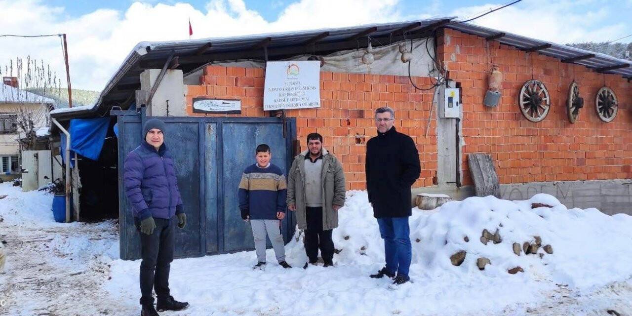 Kütahya’da Kırsal Kalkınma projelerinin kontrolleri devam ediyor