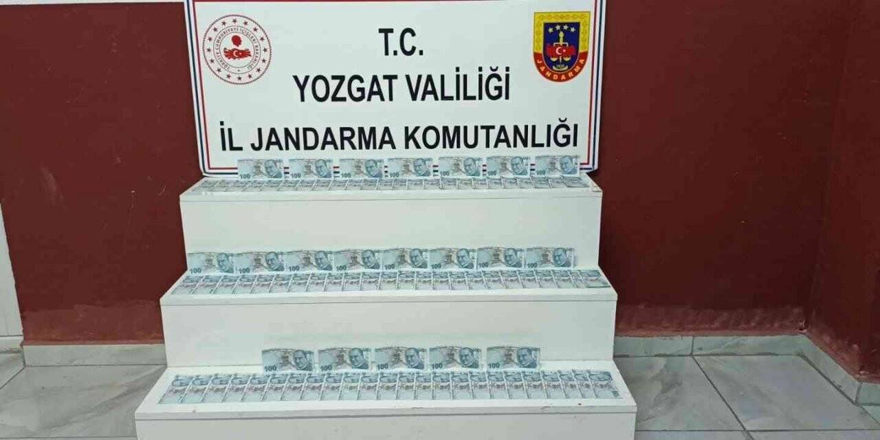 Yozgat’ta 105 adet 100 liralık sahte banknot ele geçirildi