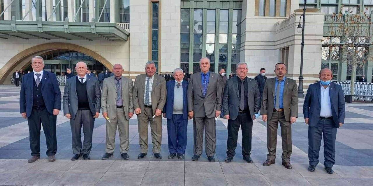 Tosyalı muhtarlar 3 yıl sonra Cumhurbaşkanlığı Külliyesinde