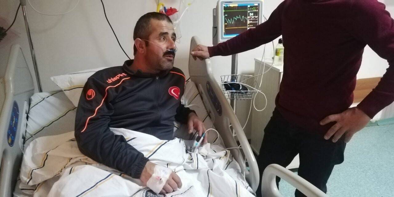 Afganlı çocukları yangından kurtarıp oksijen maskesini verdi, kalp krizi geçirdi