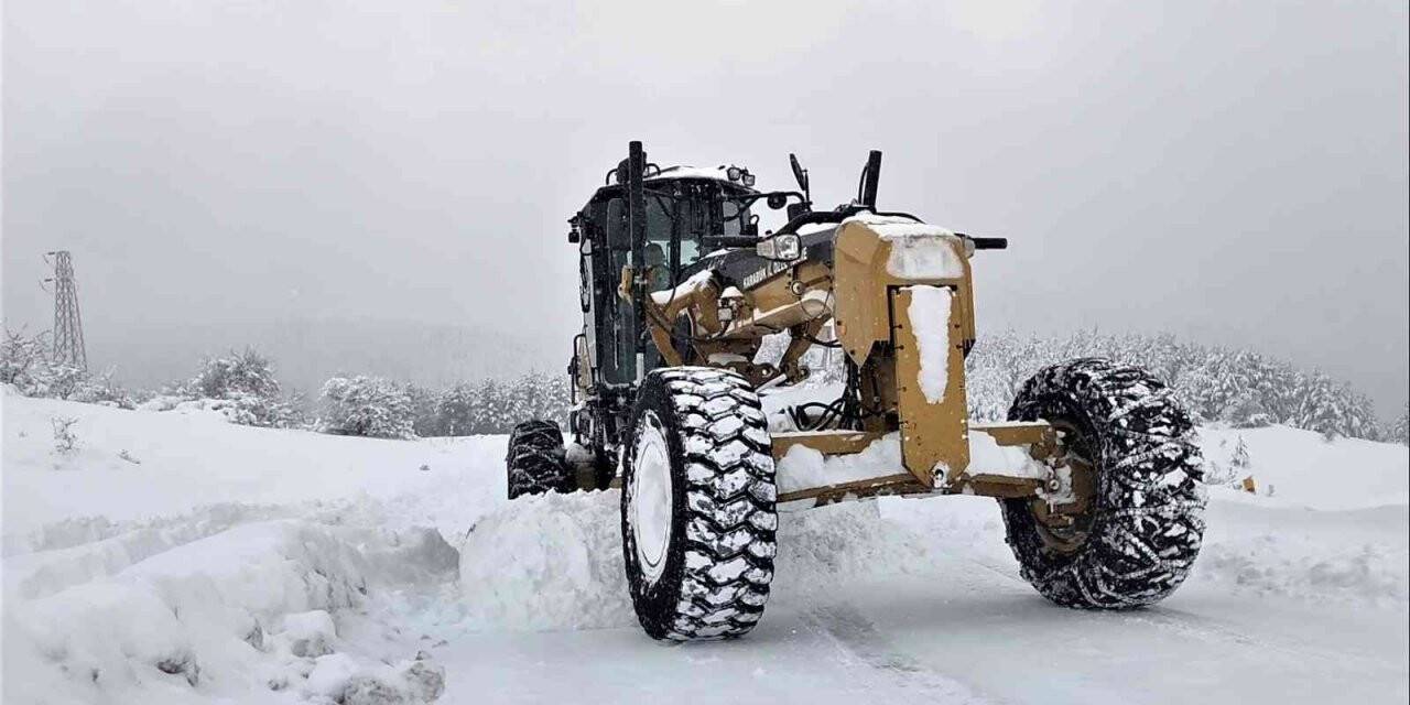 Karabük’te 72 köy yolu daha ulaşıma açıldı
