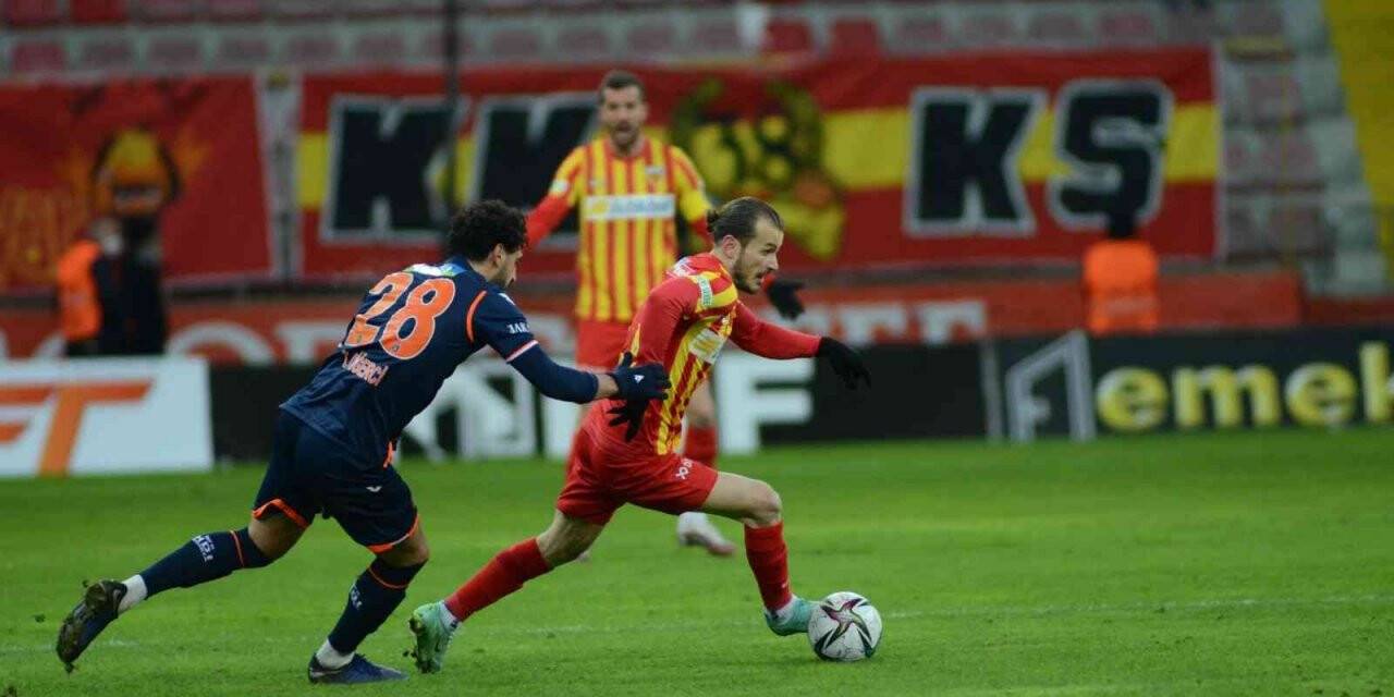 Spor Toto Süper Lig: Kayserispor: 1 - Medipol Başakşehir: 0 (Maç sonucu)