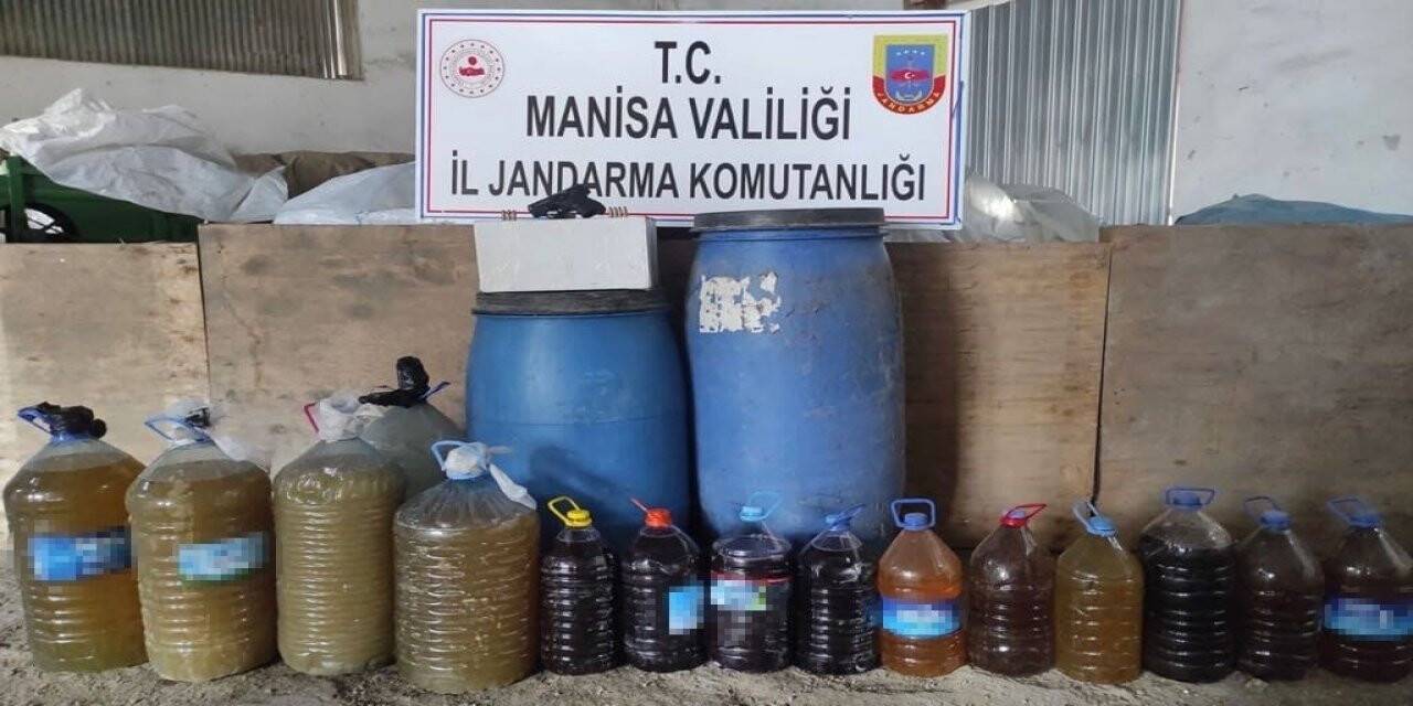 Manisa’da 360 litre el yapımı şarap ele geçirildi