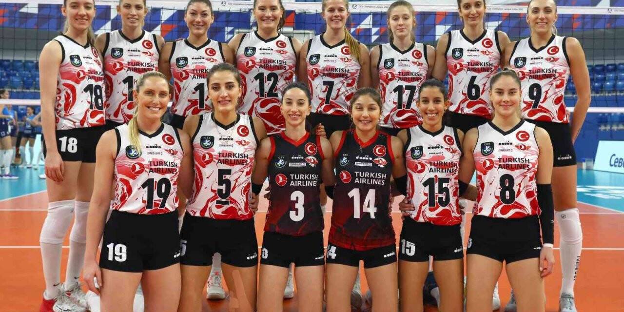Şampiyonlar Ligi: Dinamo Moskova: 3 - Türk Hava Yolları: 2