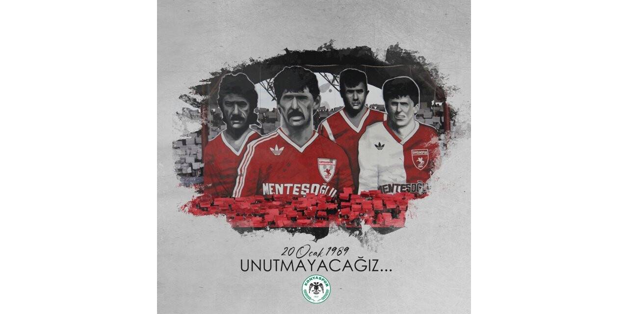 Konyaspor acı kazayı unutmadı