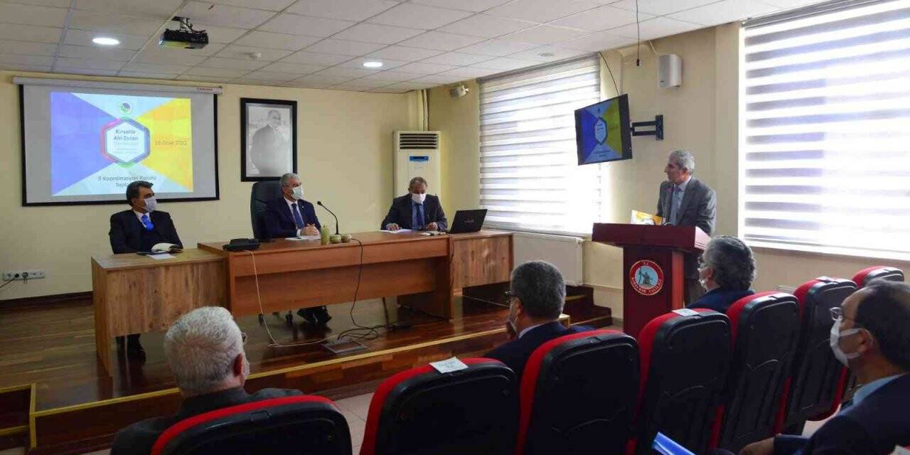 Kırşehir’de İl Koordinasyon Kurulu 2022 Yılı 1. Toplantısı Yapıldı