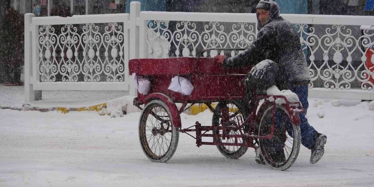 Van’da kar yağışıyla bin 18 yerleşim yerine ulaşılmıyor