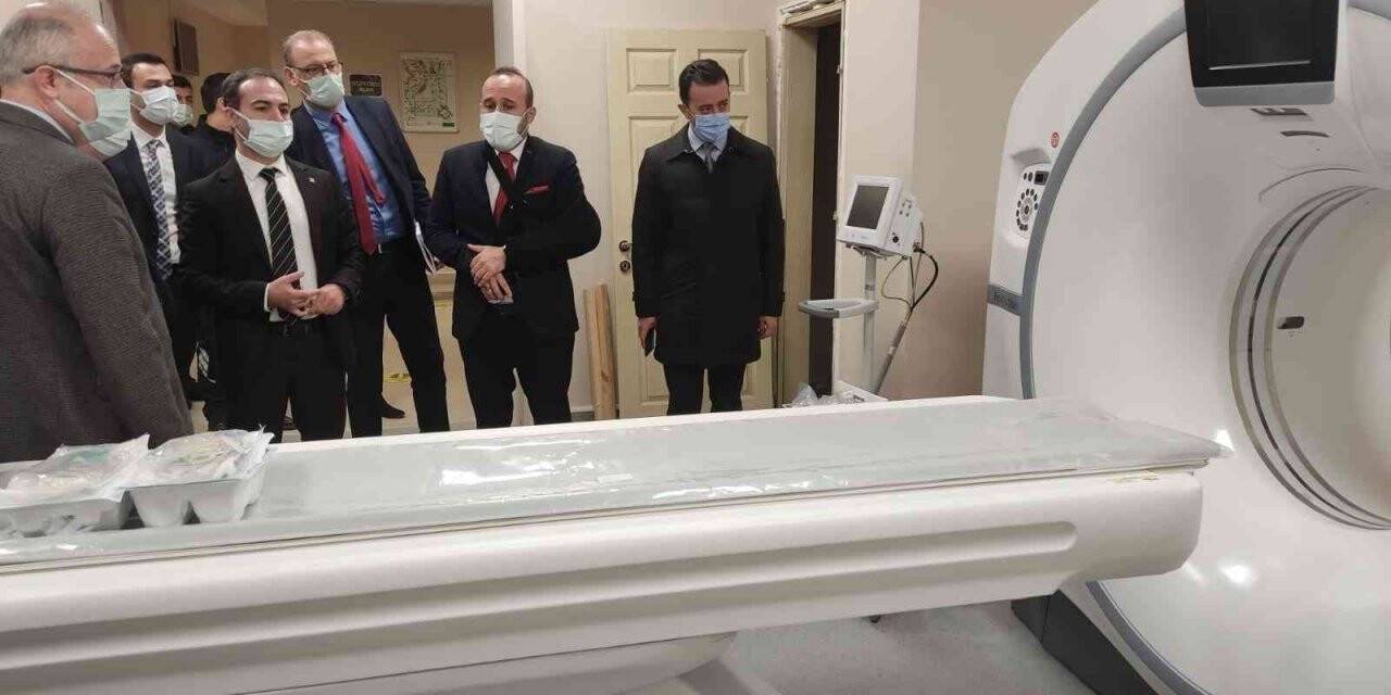 Açıkgöz Nazilli Devlet Hastanesi’ndeki çalışmaları yerinde inceledi