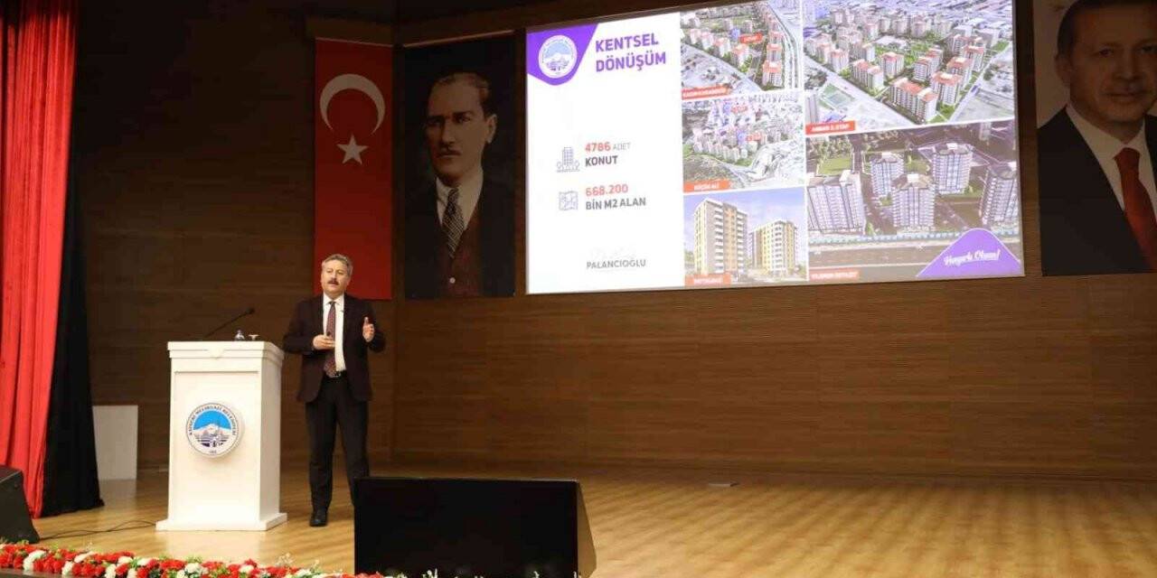 2021 yılının rekor hizmetleri muhtarlara anlatıldı